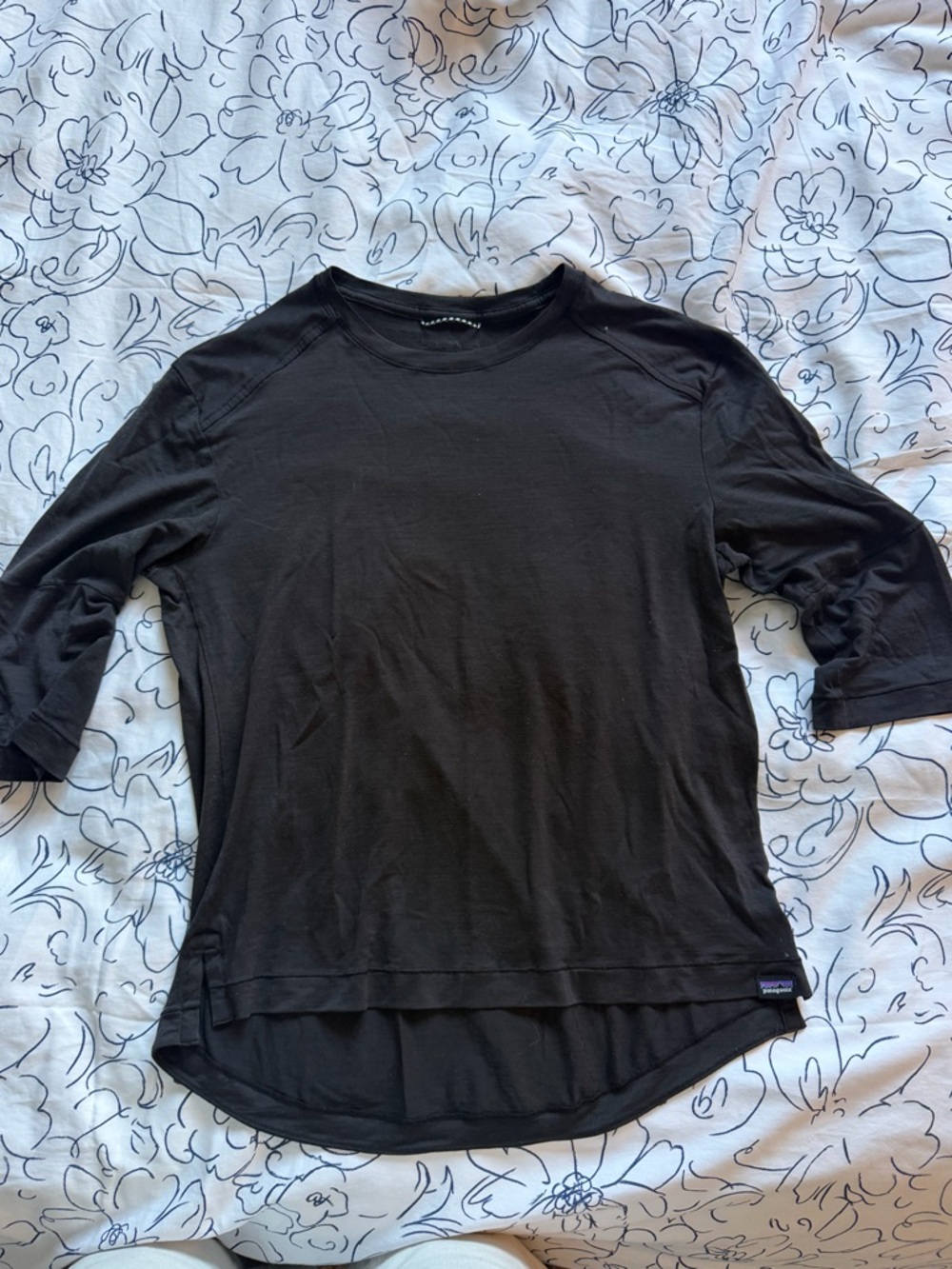 Patagonia Capilene Merion Crewneck Long Sleeve Shirt 3/4 length sleeves